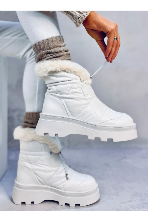 Snow boots with fur TAVARIS WHITE