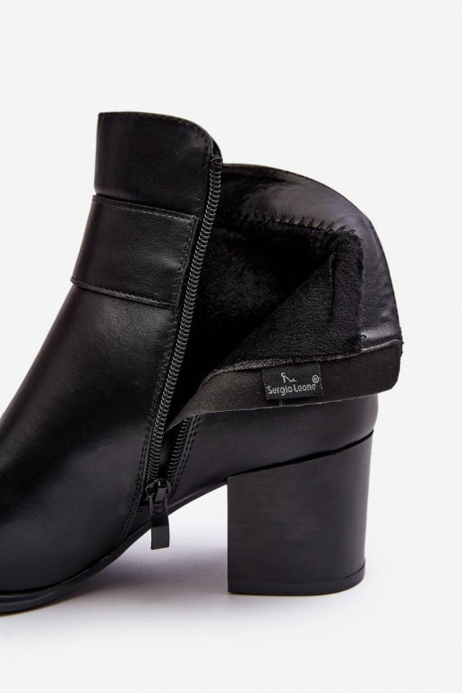 Women's Heeled Boots With Ornament... Women's Heeled Boots With Ornament...
