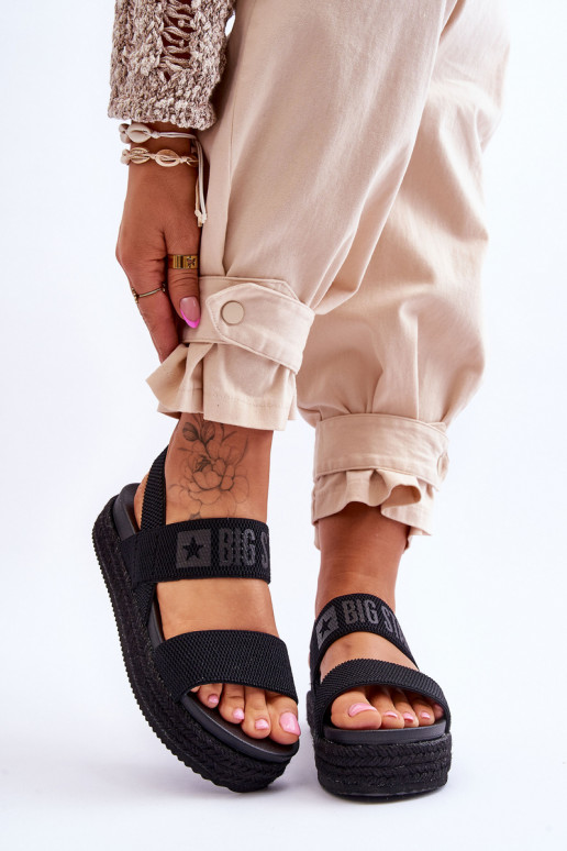 Women's Sandals Big Star Black Women's Sandals Big Star Black