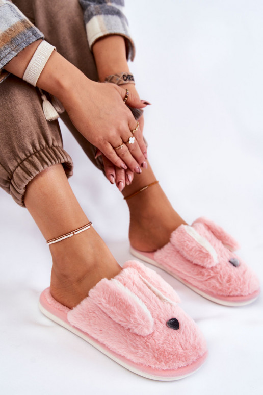 Women's Fur Slippers Light Pink Remmi Women's Fur Slippers Light Pink Remmi
