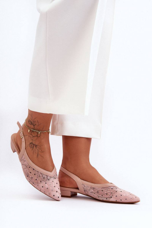 Women's Polka Dot Ballet Flats Pink... Women's Polka Dot Ballet Flats Pink...