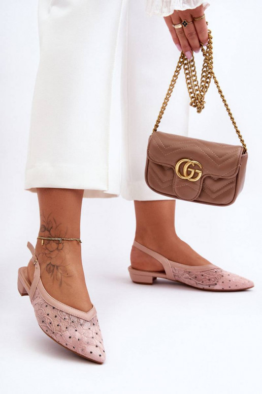 Women's Polka Dot Ballet Flats Pink... Women's Polka Dot Ballet Flats Pink...