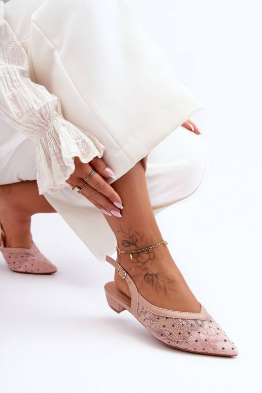 Women's Polka Dot Ballet Flats Pink... Women's Polka Dot Ballet Flats Pink...