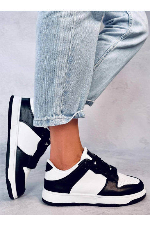 Sneakers modelio batai BALLOU BLACK Sneakers modelio batai BALLOU BLACK