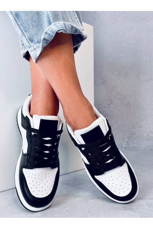 Sneakers modelio batai BALLOU BLACK Sneakers modelio batai BALLOU BLACK