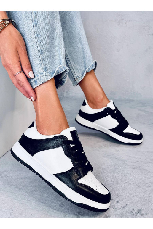 Sneakers modelio batai BALLOU BLACK Sneakers modelio batai BALLOU BLACK