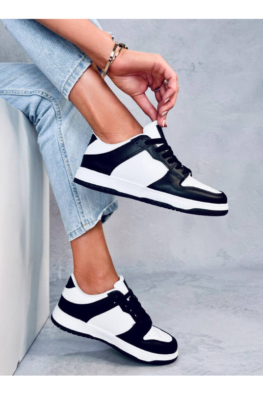 Sneakers modelio batai BALLOU BLACK Sneakers modelio batai BALLOU BLACK