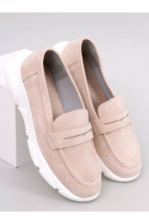 Mokasinai minkštu padu HICKS BEIGE Mokasinai minkštu padu HICKS BEIGE