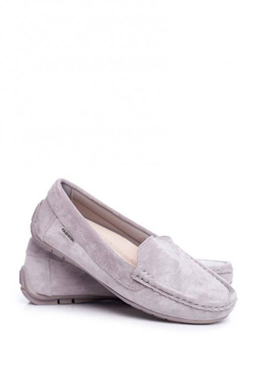 Women s Loafers Suede Grey Morreno Women s Loafers Suede Grey Morreno