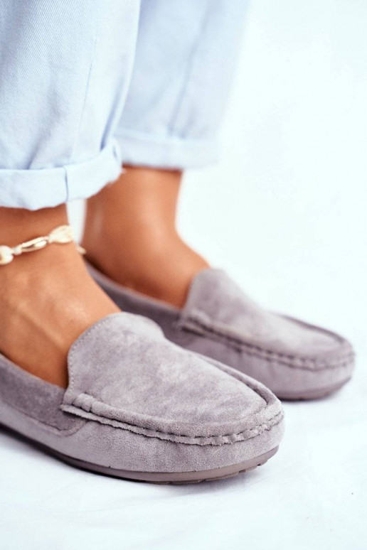 Women s Loafers Suede Grey Morreno Women s Loafers Suede Grey Morreno