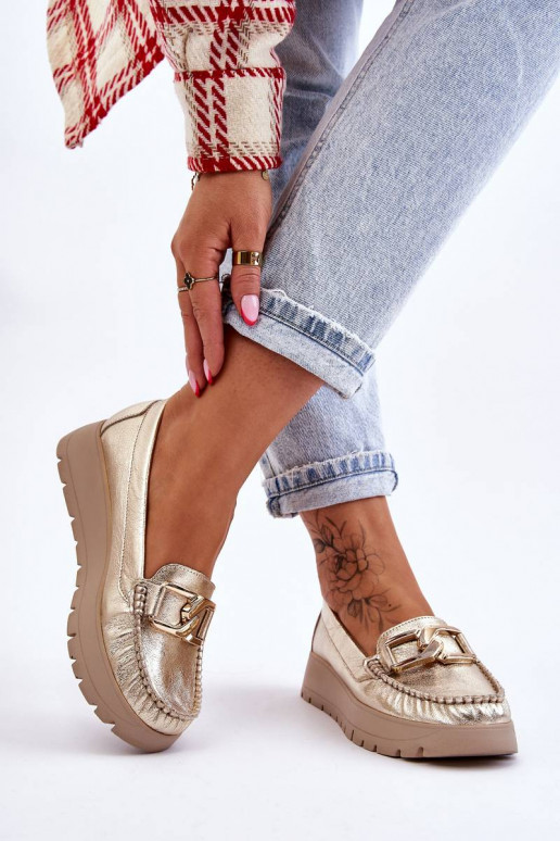 Mokasinai su platforma su ornamentais... Mokasinai su platforma su ornamentais...