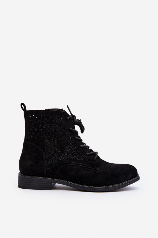 Women's Boots with Pattern Black... Women's Boots with Pattern Black...