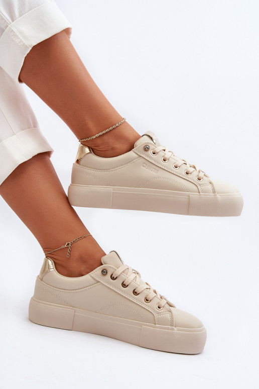 copy of Damskie Sneakersy Big Star NN274210 Beżowe