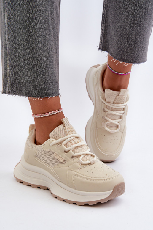 copy of Sneakersy Damskie HI-POLY SYSTEM Big Star NN274A105 Beżowe