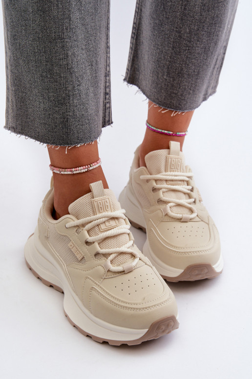 copy of Sneakersy Damskie HI-POLY SYSTEM Big Star NN274A105 Beżowe