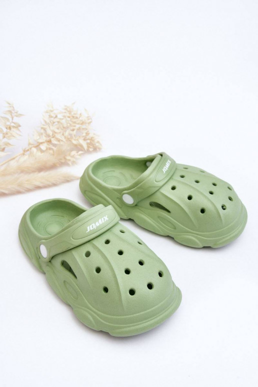 Children's Foam Slippers Crocs Green... Children's Foam Slippers Crocs Green...