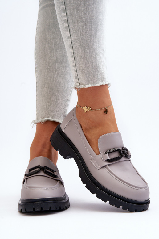 Women's Gray Genuine Leather... Women's Gray Genuine Leather...