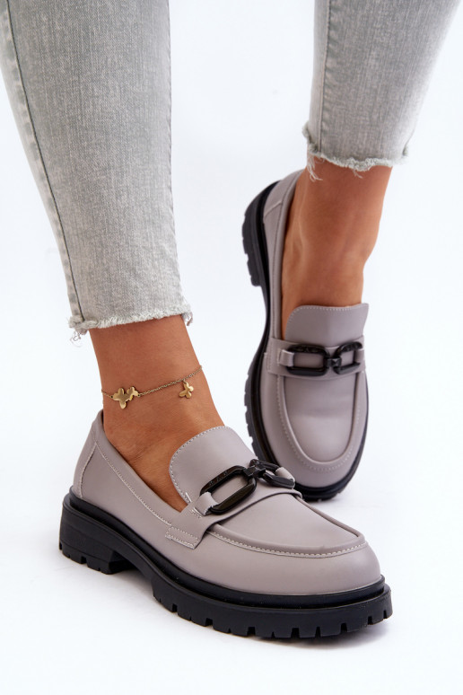 Women's Gray Genuine Leather... Women's Gray Genuine Leather...