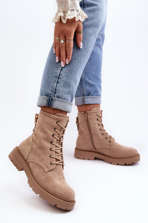 Women's Zip-Up Ankle Boots Light... Women's Zip-Up Ankle Boots Light...