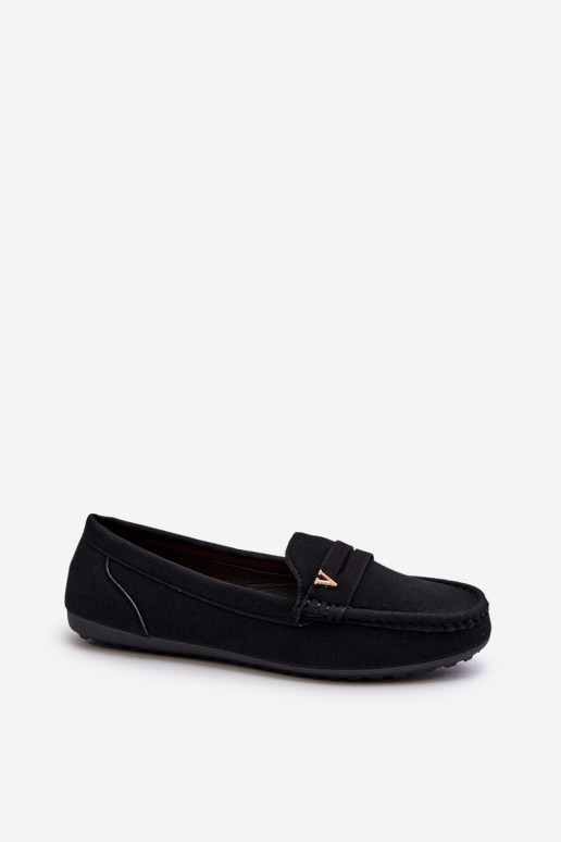 Classic Black Women's Moccasins Iramarie Classic Black Women's Moccasins Iramarie