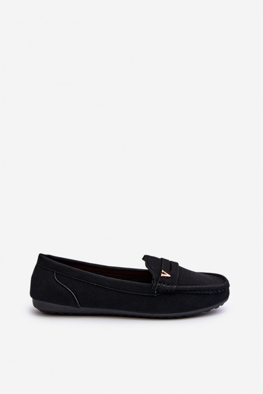 Classic Black Women's Moccasins Iramarie Classic Black Women's Moccasins Iramarie