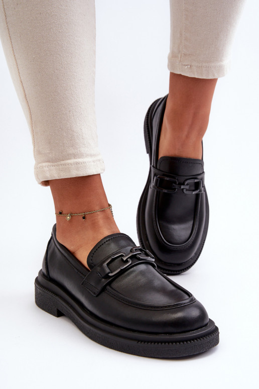 Moteriški mokasinai juodos spalvos...