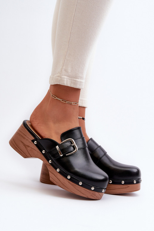 Women's Slide Sandals with Buckle... Women's Slide Sandals with Buckle...