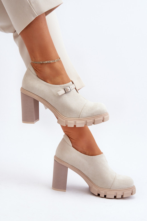 Women's High Heel Pumps Light Beige... Women's High Heel Pumps Light Beige...