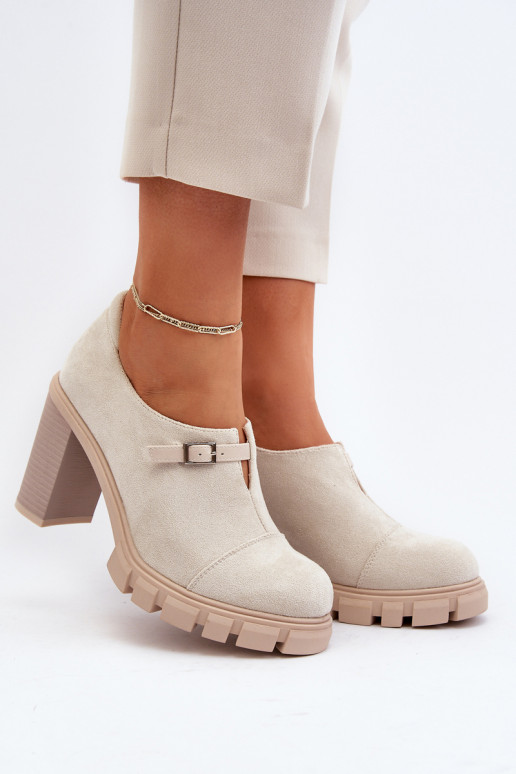 Women's High Heel Pumps Light Beige... Women's High Heel Pumps Light Beige...