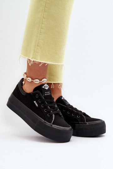 copy of Trampki Damskie Na Platformie Lee Cooper LCW-24-31-2180 Czarne 2
