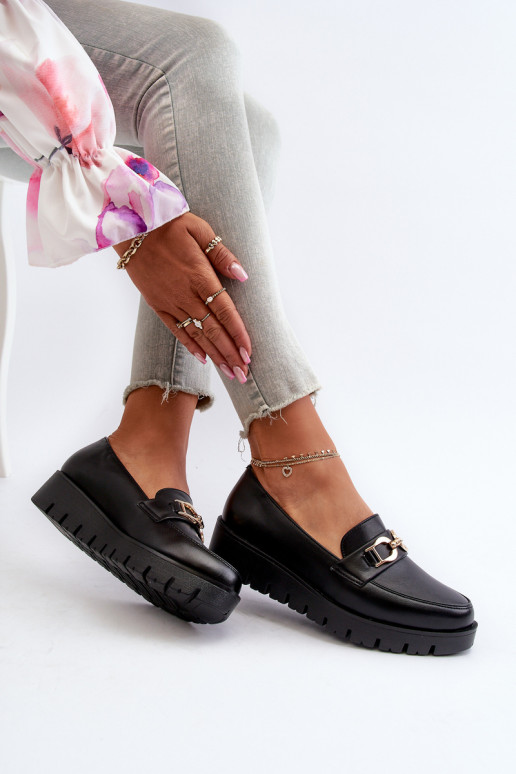 Women's Platform Moccasins With... Women's Platform Moccasins With...