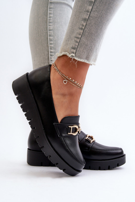 Women's Platform Moccasins With... Women's Platform Moccasins With...