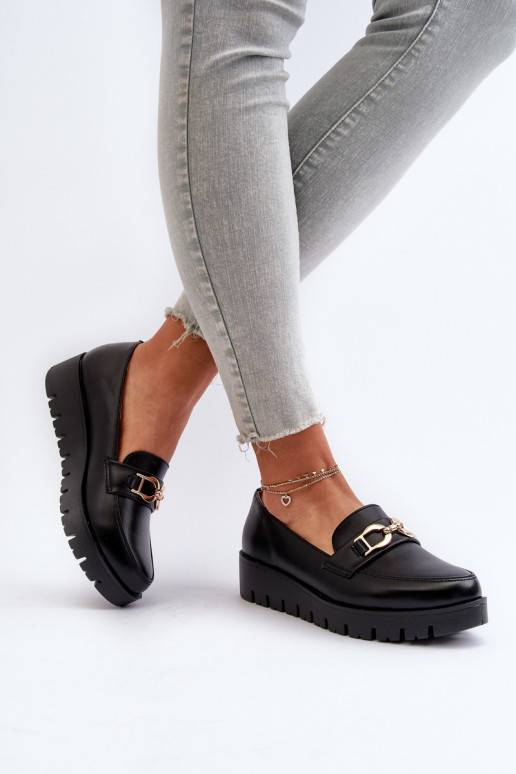 Women's Platform Moccasins With... Women's Platform Moccasins With...