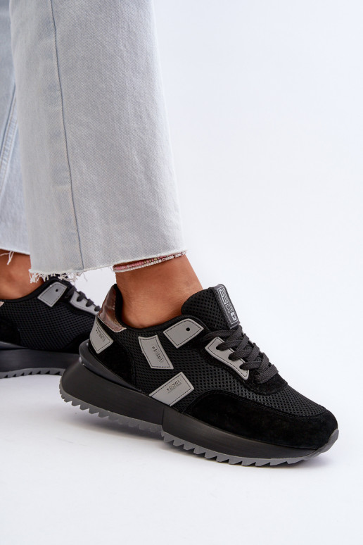 copy of Sneakersy Damskie Big Star NN274975 Czarne