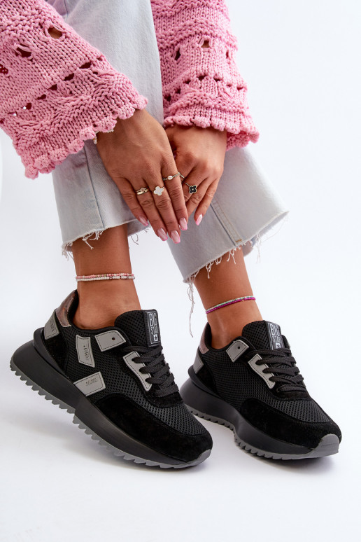 copy of Sneakersy Damskie Big Star NN274975 Czarne