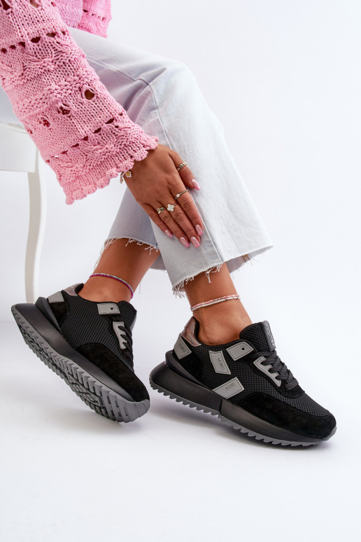 copy of Sneakersy Damskie Big Star NN274975 Czarne