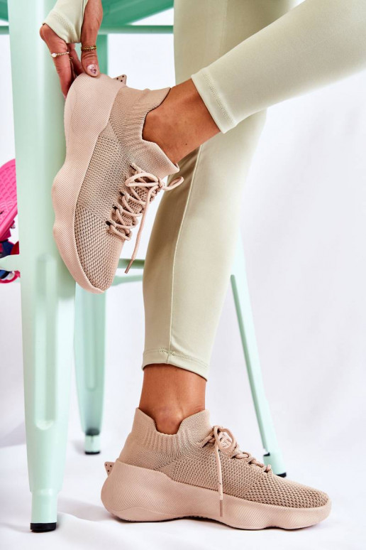 Slip-On Women's Sport Shoes Beige... Slip-On Women's Sport Shoes Beige...