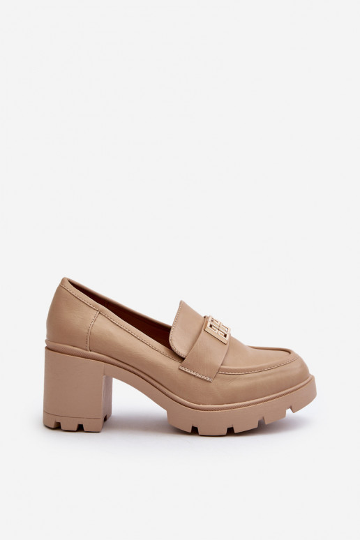 Women's Shoes on Chunky Heel with...