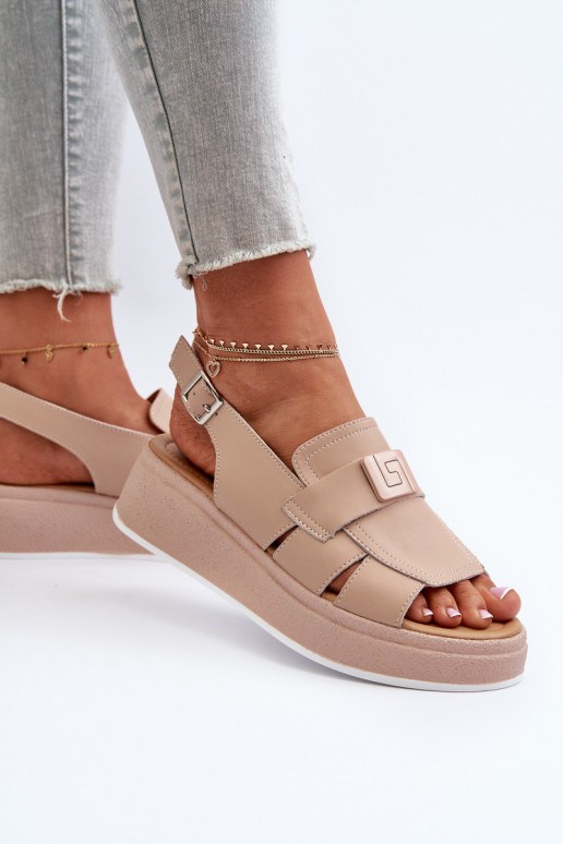 Leather Women's Platform and Wedge... Leather Women's Platform and Wedge...