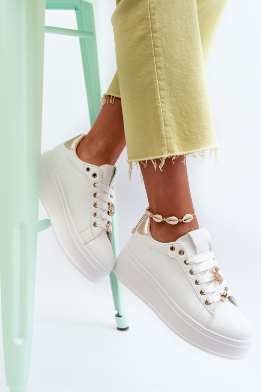 Women's Platform Sneakers With Eco... Women's Platform Sneakers With Eco...