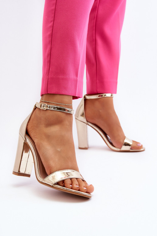Golden Platform Sandals Thakko Golden Platform Sandals Thakko