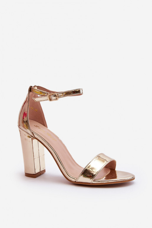 Golden Platform Sandals Thakko Golden Platform Sandals Thakko
