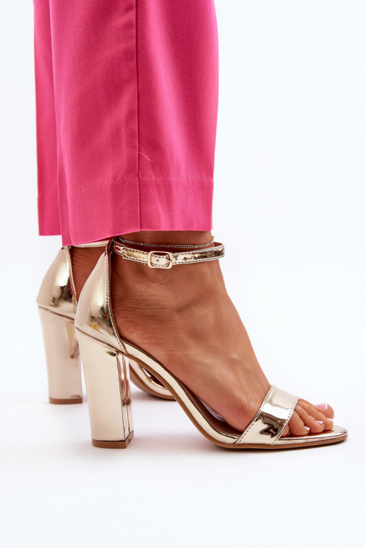 Golden Platform Sandals Thakko Golden Platform Sandals Thakko