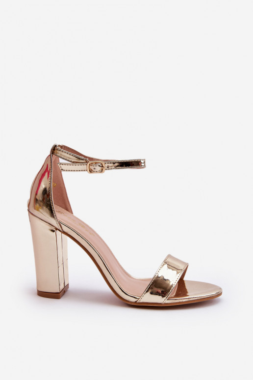 Golden Platform Sandals Thakko Golden Platform Sandals Thakko