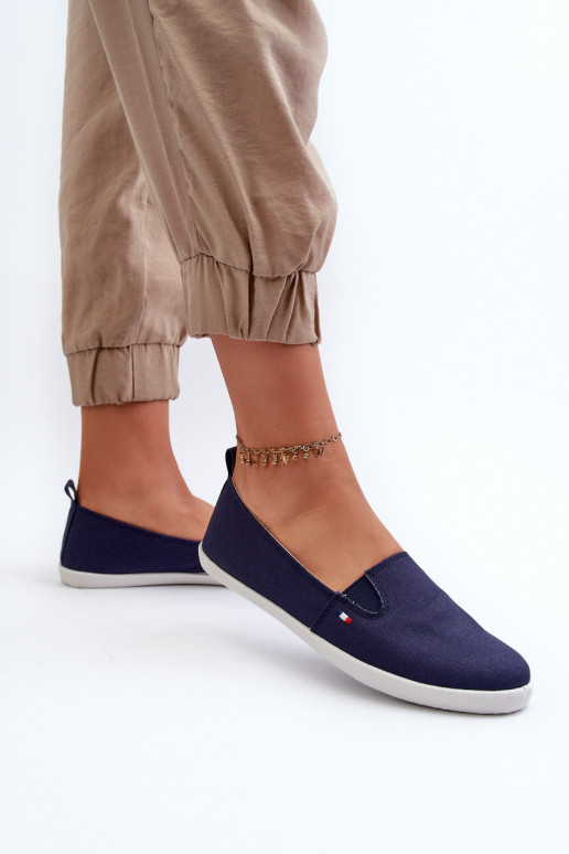 copy of Tenisówki Trampki Slip-On Damskie Granatowe Adrancia