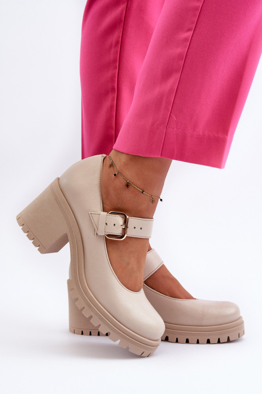 Zazoo bateliai smėlio spalvos Zazoo bateliai smėlio spalvos