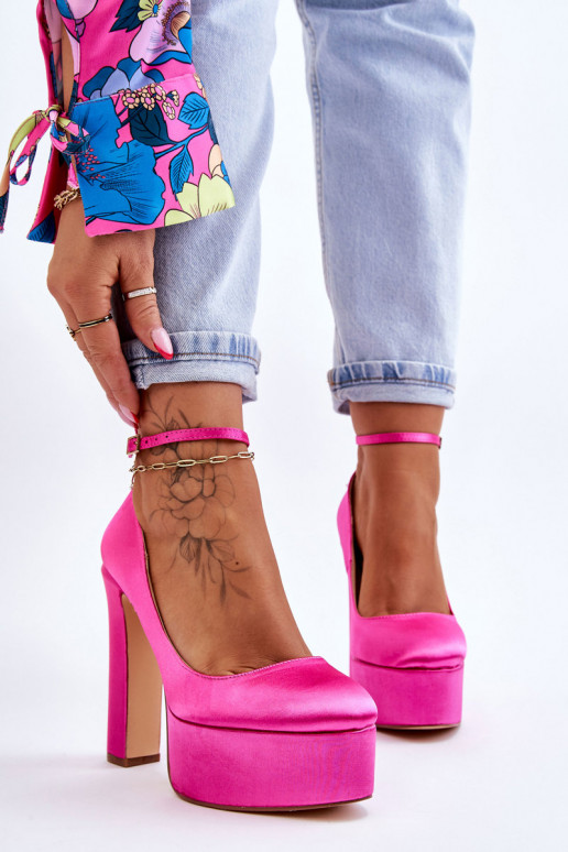 Fashionable High Heel Pumps Fuchsia... Fashionable High Heel Pumps Fuchsia...