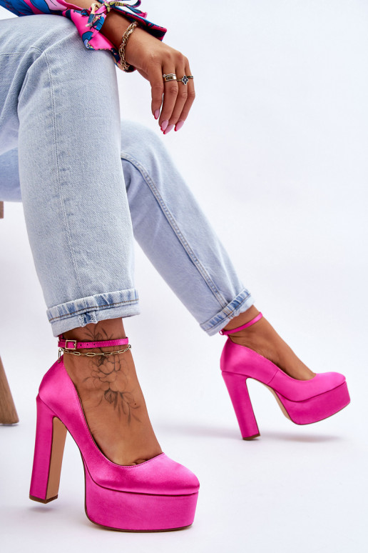 Fashionable High Heel Pumps Fuchsia... Fashionable High Heel Pumps Fuchsia...