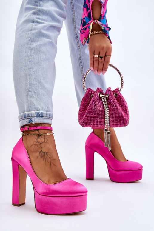 Fashionable High Heel Pumps Fuchsia... Fashionable High Heel Pumps Fuchsia...
