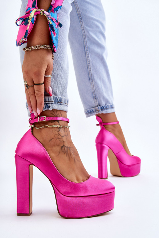 Fashionable High Heel Pumps Fuchsia... Fashionable High Heel Pumps Fuchsia...